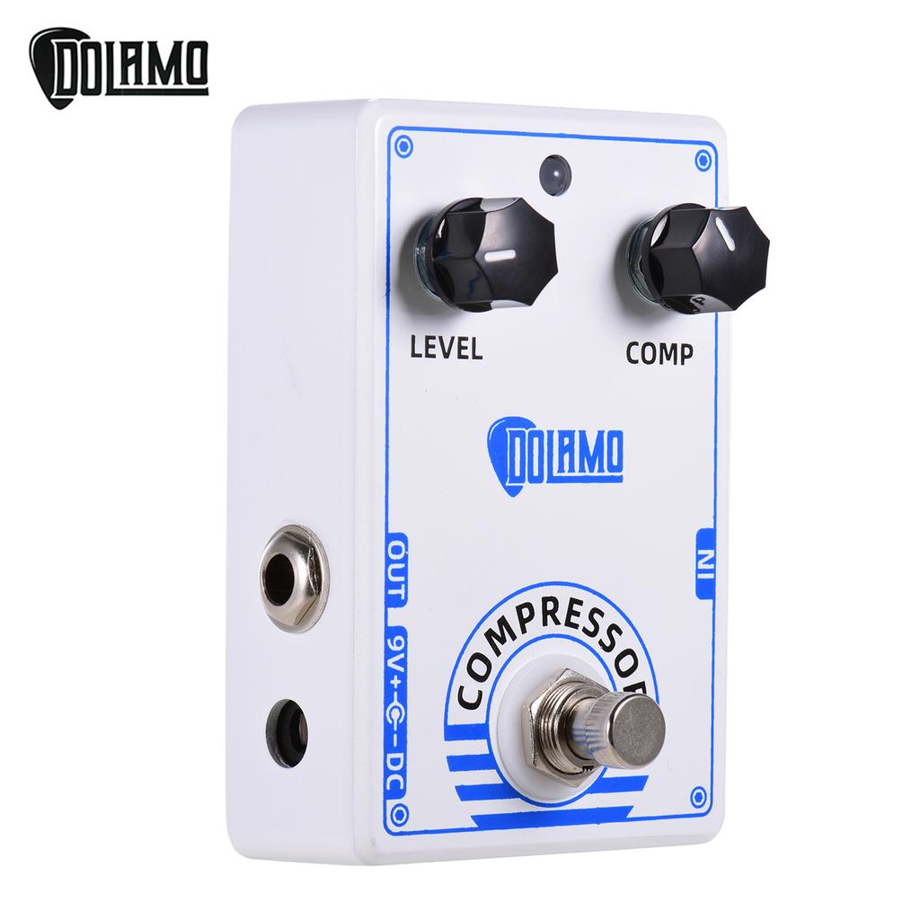 Dolamo D-1 Chubby Comp Pedal Kompressor E-Gitarren-Effektpedal mit True Bypass