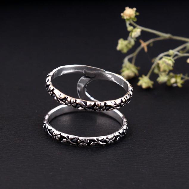 Thumb Ring Twisted Ring Arthritis Ring, Splint Knuckle Ring, , Adjustable Sterling Silver Ring for Women, Simple Midi Ring,