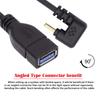Xiwai 90 Degree USB Male To USB Female 10Gbps OTG Data Power Inverted U Back Angle USB-C Type-C 3.1 3.0-A Adapter, Cable, 30cm, Shape,