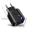 Fast Charger 3\.0 2 Port QC3\.0 Fast Charging For Tablet Smart Phone LED Lighting Adapter