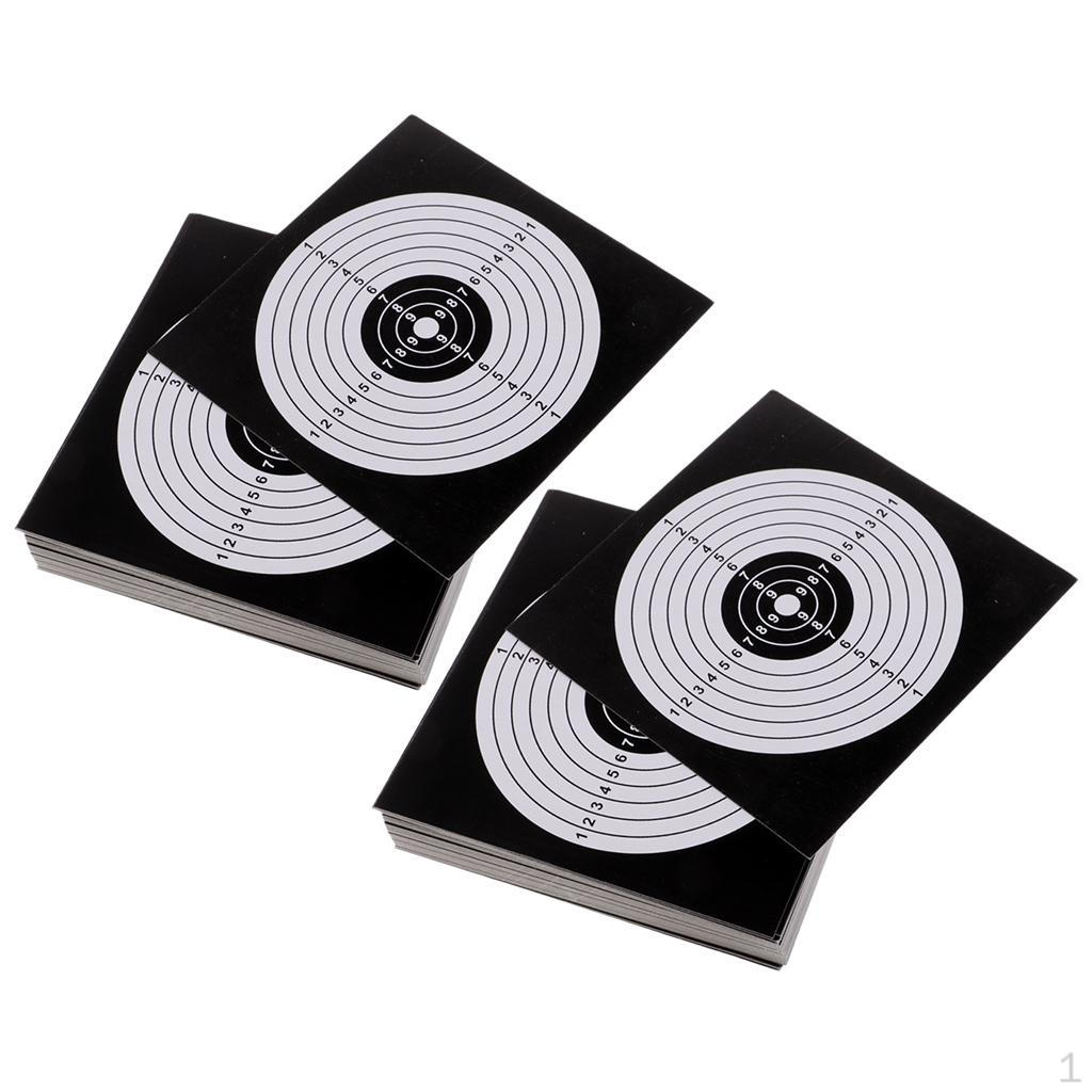 

200 шт. 14x14 см Наклейки-мишени для тренировки стрельбы из лука