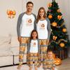 Halloween Tag Drucke Familie Passend Langarm Tops+Hosen Set Familie Passende Sets