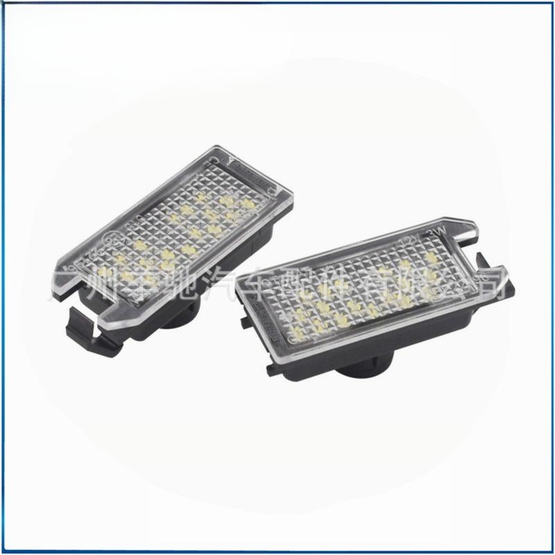 License Plate Lamp Compatible with Fiat 500 Dodge Viper Jeep Cherokee  Fit LED White Light Car Accessories Lighting System
