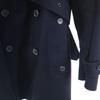 Mackintosh Made in Scotland wool blend Chester coat 36 Navy With belt Men's Used