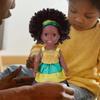 14in Black Baby Doll Nurturing Doll Realistic Handmade Soft African Reborns Toy Child Girl Parenting Game Popular Gift