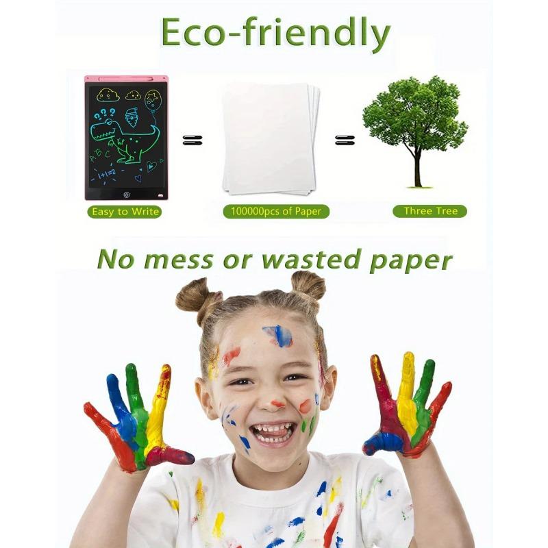 LCD Writing Tablet Doodle Board,8.5 Inch Colorful Drawing Pad, Electronic Drawing Tablet, Drawing Pads, Travel Gifts for Kids