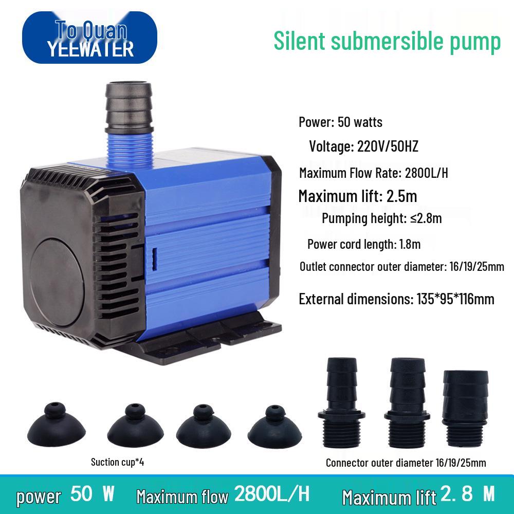 Leise Tauchwasserpumpe für Aquarium & Umbau ländliche Toilette