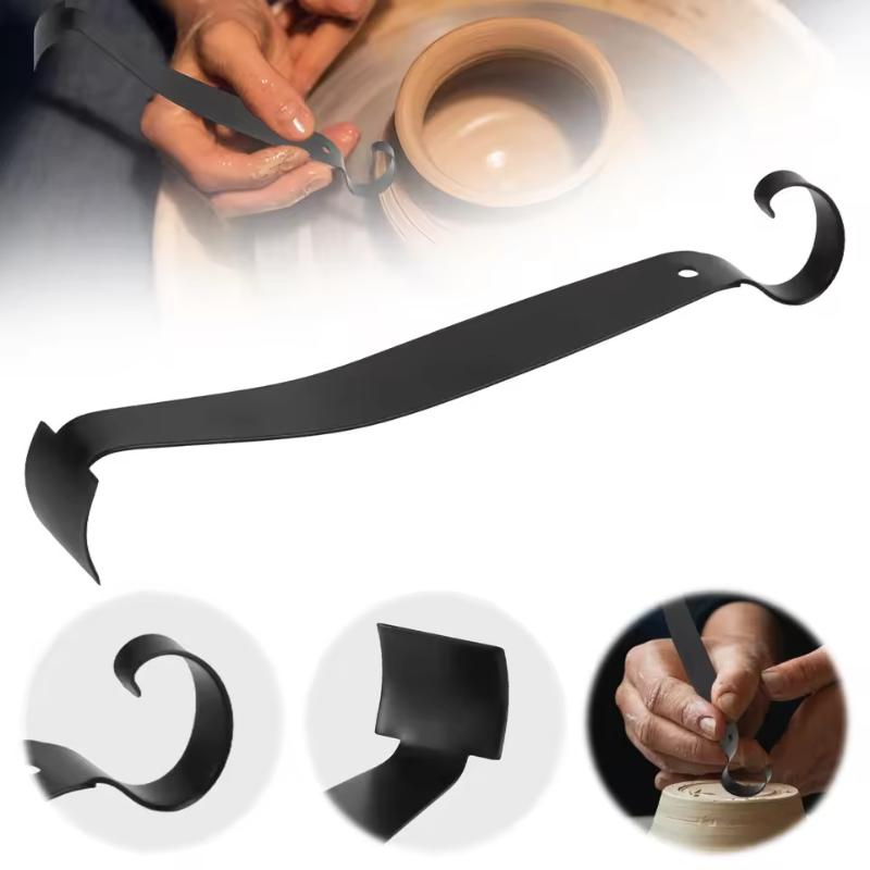 Double Ended Pottery Trimming Tool Stainless Steel Clay Sculpting Tool Multi-Function Pottery Carving Tool For Artists Carving