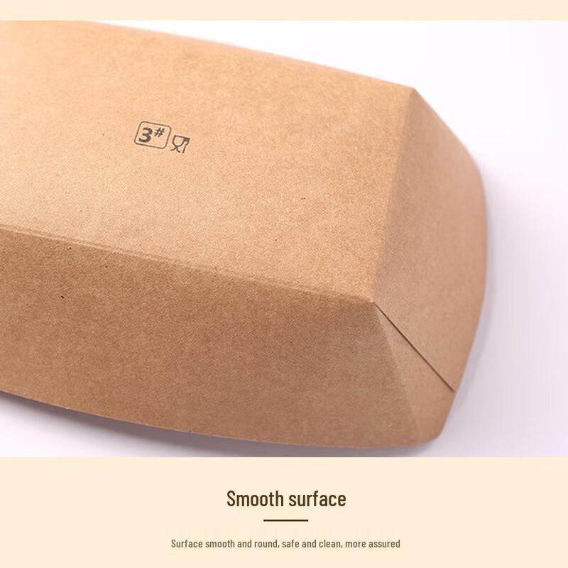 Disposable Kraft Paper Boat Food Trays