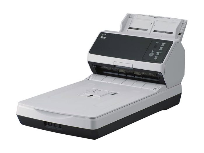 Document Scanner - FUJITSU - Fi-8250 - 600 X 600 Dpi - 50 Pages/min - USB 3.2, LAN