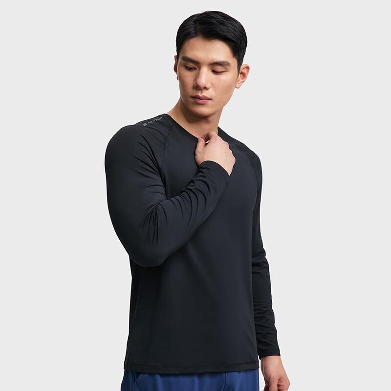 HOTSUIT Men's Lightweight Slim Fit Long Sleeve Sports T-Shirt