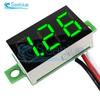 5Pcs 0.36 Inch 0.36" Digital Voltmeter DC 0-30V 3 Lines 3 Digit LED Car Voltmeter Meter Voltage Indicator Panel Battery Monito