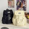 Schultasche neu Pünktchen Schleife hochwertiger Rucksack große Kapazität Schüler Schultasche Mittelschule Mädchen Atmosphäre Rucksack