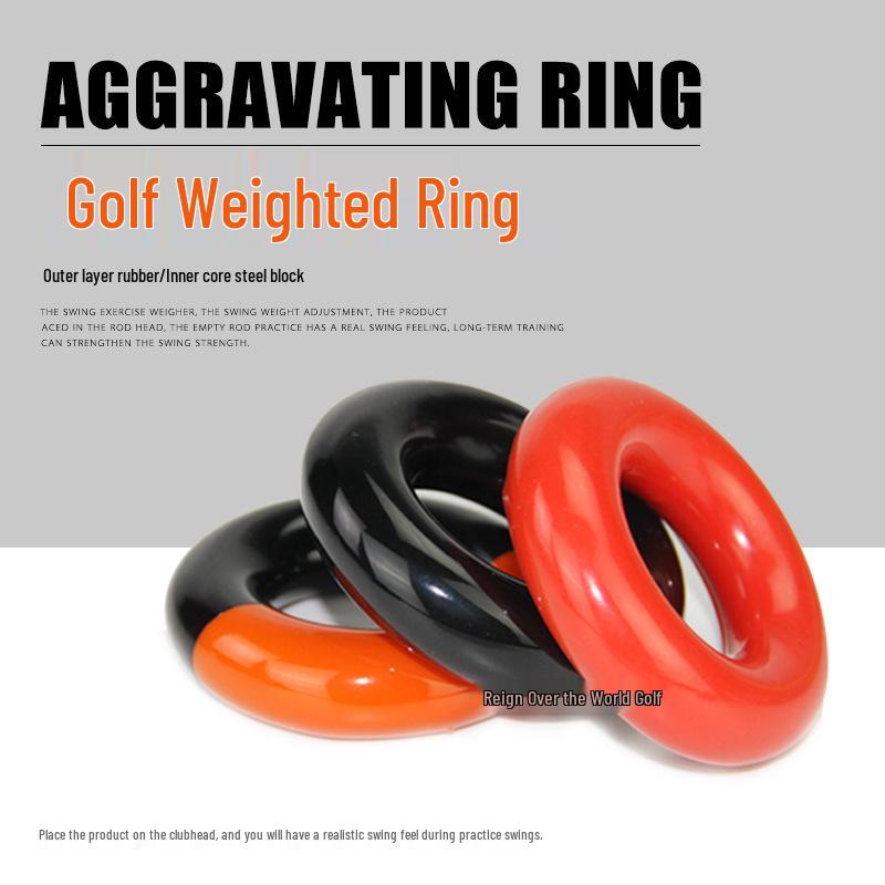 

Кільце для свингу гольф-клубу - Практичне, Зручне, Захищає шафт, Не пошкоджує.