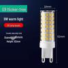 G9 LED Corn Light Bulb, Energy-Saving Halogen Replacement, 220V Low-Voltage, G4 Pin Lamp Beads