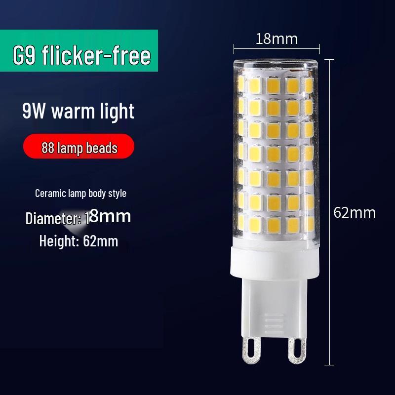 G9 LED Corn Light Bulb, Energy-Saving Halogen Replacement, 220V Low-Voltage, G4 Pin Lamp Beads