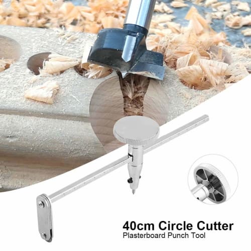 Circle Cutter, 40cm Circle Cutter for Plasterboard Notching, Plasterboard Punch Tool