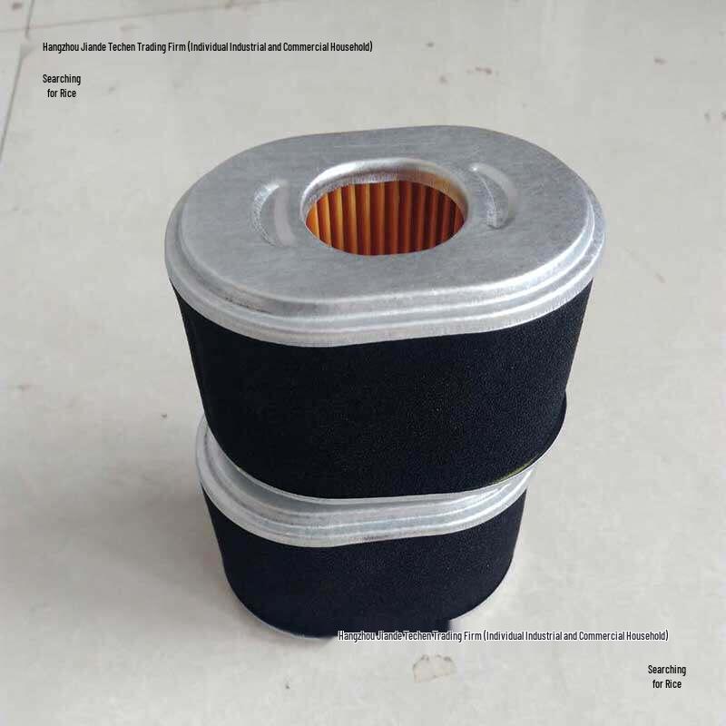 Gasoline Engine Air Filter Assembly for Water Pump - Black Sponge Filter Element