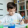Kunstenaarsstiften voor Tekenen 4 stuks Kleurrijk Veilig Verfstift Verfstiften Permanente Markers Wasco's Vervangbare Geurloze Verfstift