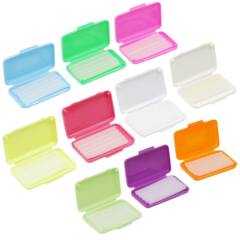 10 Boxes Dental Orthodontic Wax Relief Wax Stick For Braces Bracket Gum Irritation Fruit Scent Dental Wax Oral Hygiene Tool