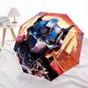 1ks Transformers, Optimus Prime Automatický skládací deštník, Odolný plast & Železo, Lehký pro venkovní denní použití 001