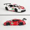 Bburago 1:24 Porsche 911 RSR LM 2020 Racing Die Dasting Alloy Car Model Art Deco Collection Toy Gift Factory Authorization