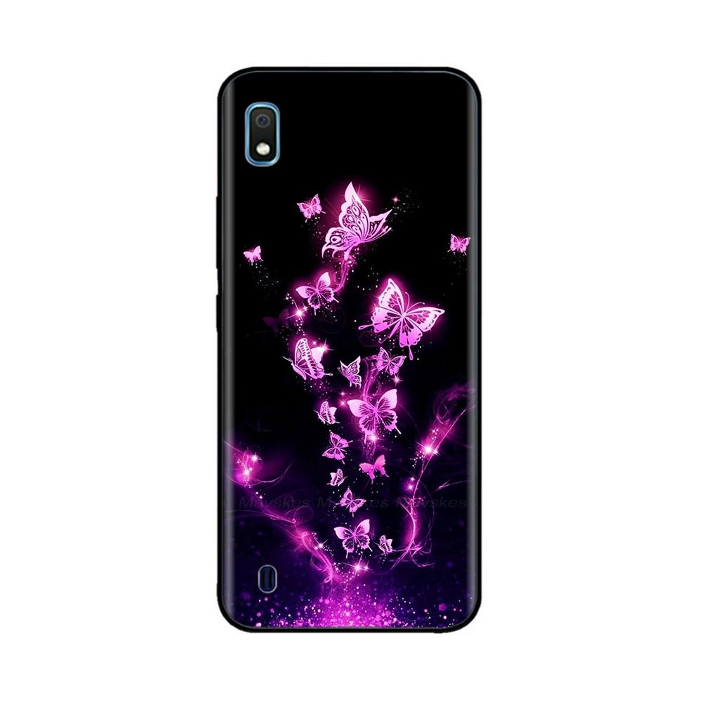 Für Samsung Galaxy A10 Hülle Niedlich Weich Glatt Flüssigsilikon Vollschutz Handyhüllen Für Samsung A10 Hülle A 10 SM-A105F