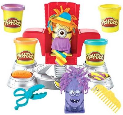 play doh minions hair salon