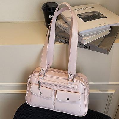 High-value Fashionable Retro Women's Bowling Bag 2025 New Popular Messenger Bag Fashionable Shoulder Bag