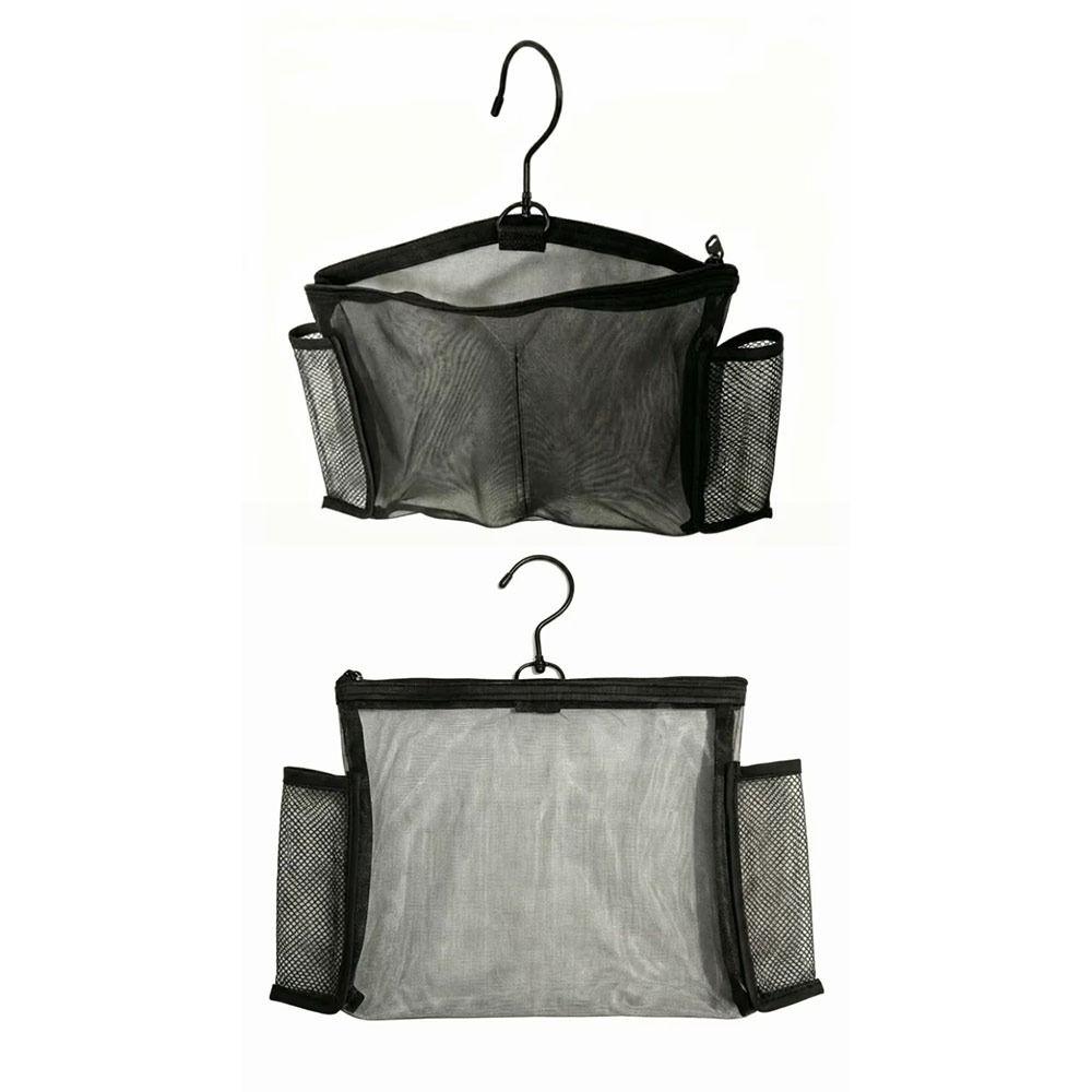 Mesh Transparent Makeup Organizer Hollow Storage Wash Bag Portable Storage Organizer Bag  Travel