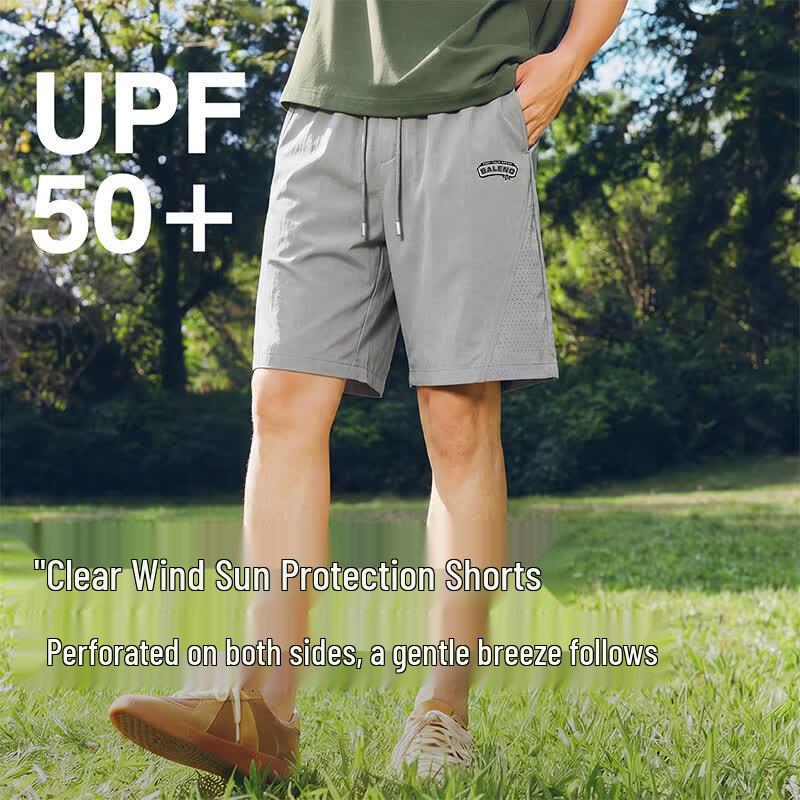Baleno Men's Perforated Breathable Outdoor Sport Shorts