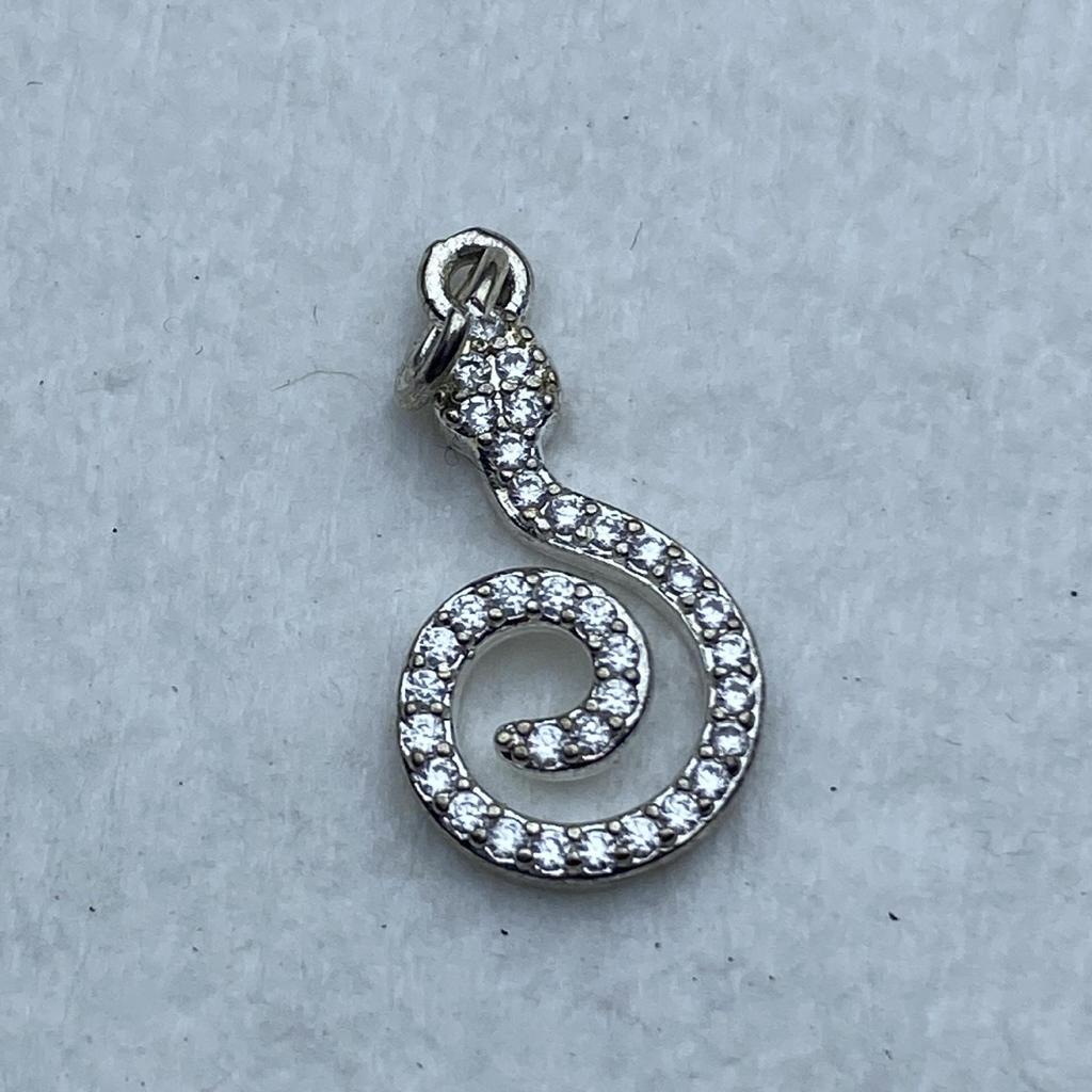 Zircon-Inlaid Zodiac Snake Crystal Beads: Color-Preserving DIY Jewelry Accessories, Handmade Spacer Beads & Pendants.