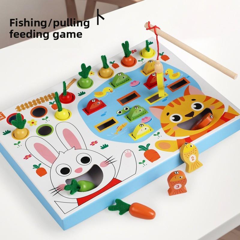 Puzzle Domino Wooden Toys Children With Ecofriendly Finish For Early Education