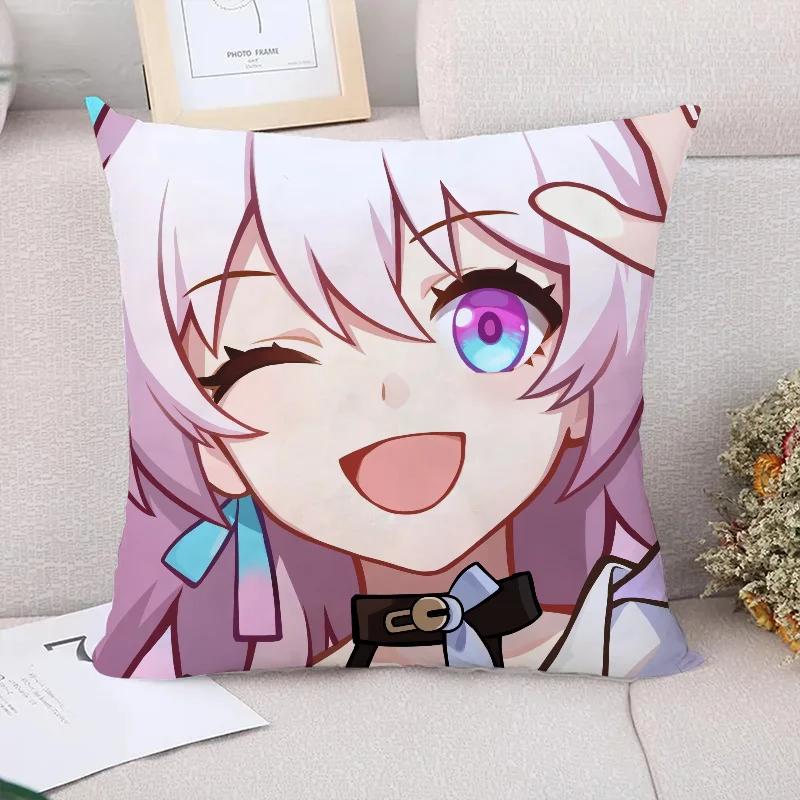 Pillow Cases Decorative Cushions Cover for Sofa Honkai Star Rail Pillowcases  Cushion Covers Pillowcase Car Decoration Body