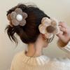 1pc Plush Flower Hair Claw Clip Autumn Winter Charm Hair Clip Cute Sweet Hair Accessories