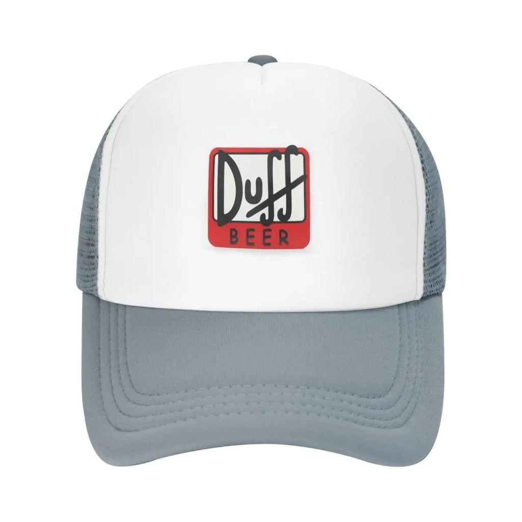 Duff Beer Cap Fashion Casual Mesh Baseball Caps Adjustable Hat Hip Hop Summer Unisex Baseball Hats Polychromatic