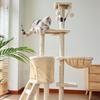 JINGRUIXIANG 2-stöckiger multifunktionaler Kratzbaum
