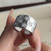 925 Sterling Silver Rings for Women Men Couple Minimalist Handmade Star Zircon Ring Party Jewelry Gift Prevent Allergy