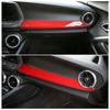 Dashboard Co-Pilot Panel Trim Cover for Chevrolet Camaro 2017+ Accessories Red