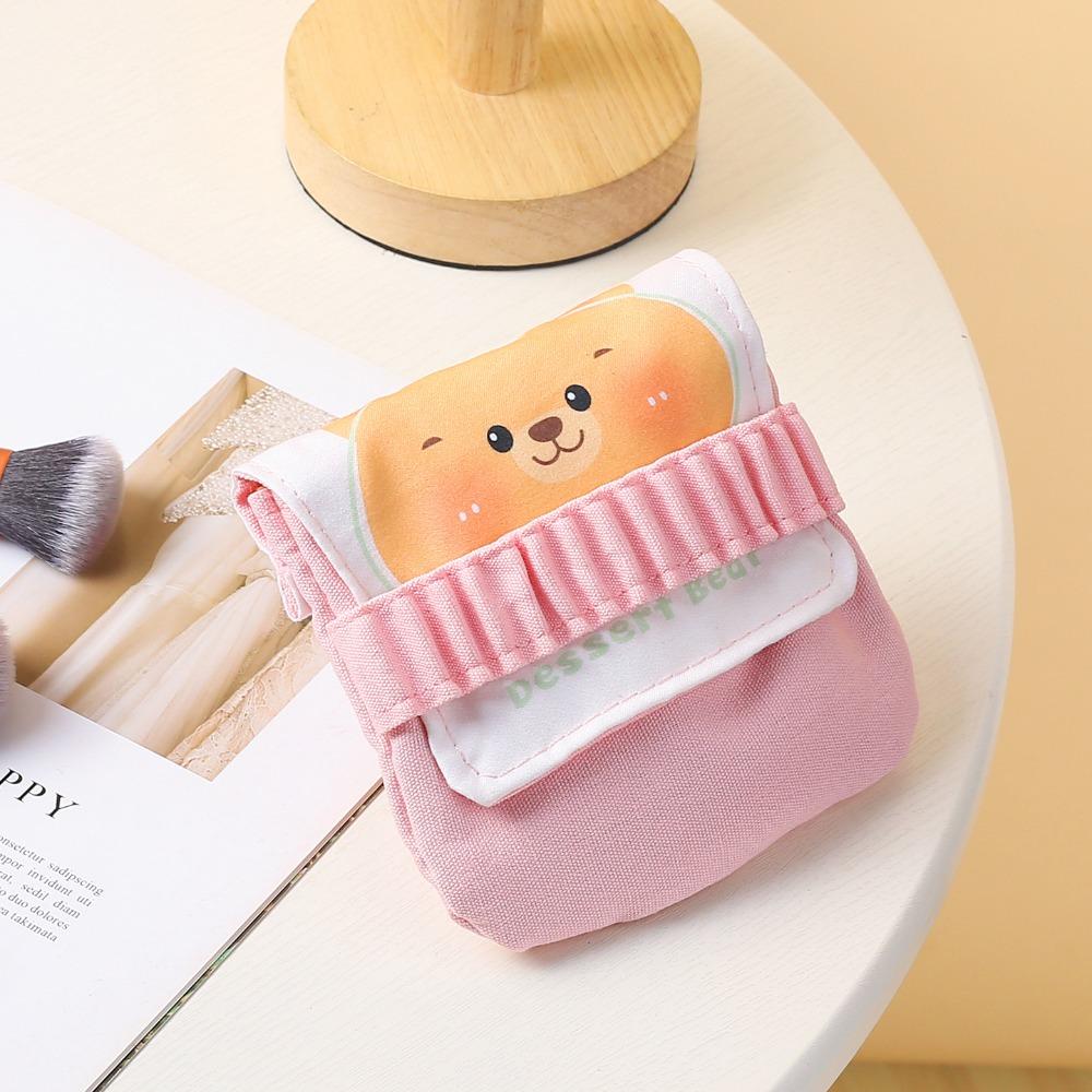 Mini Data Cables Organizer Sanitary Pads Bag Multipurpose Large Capacity Cosmetic Bag Coin Purse