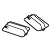 A03Z-Car Front Turn Signal Light Guards Cover For Jeep Wrangler TJ 1997-2006 Side Eyebrow Lights Guards Accessories