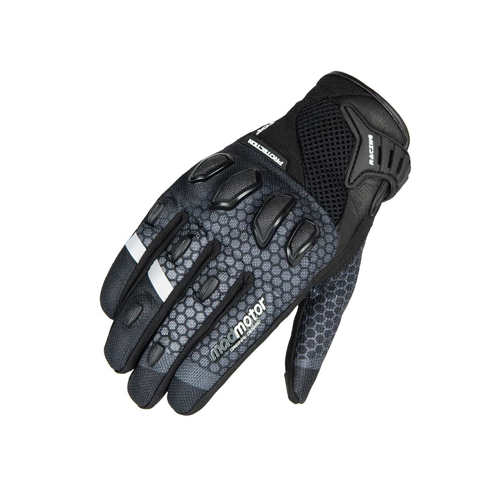 MT21 Motorcycle Riding Smartphone XL Size Gloves, Compatible, Black,