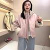 European-Style Fleece-Lined Lambswool Coat for Women - 2024 Winter Casual Loose Fit Jacket