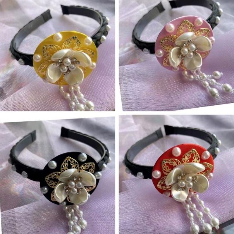 Elegant Korean Styles Hair Band for Trendy Women Ladies Fashionable Headband for Weddings and Festivals Decoration