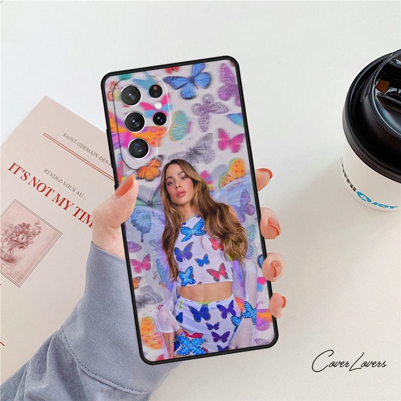 Tini Stoessel Handyhülle Für Samsung Galaxy S24 S25 S23 S22 Ultra Note 10 20 Plus S20 S21 FE Hülle
