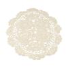 Dining Placemat Decoration Oval Table Vintage Hand Crochet Cotton Lace