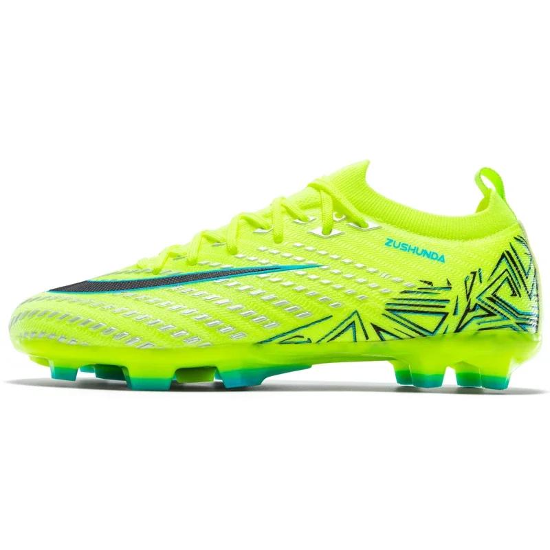 Grass Training Men Football Shoes Professional Fast Football Field Boots Original Soccer Shoes Society Cleats Sneaker Unisex