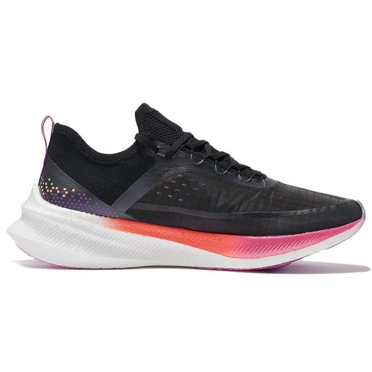 Li Ning Feidian Challenger Dämpfung Rutschfest Abriebfest Niedrig geschnitten Laufschuhe Herren Schwarz ARMR011-4