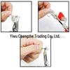 Stainless Steel Bent Nose Fishing Pliers with Dyneema Line Cutter - Small, Multifunctional Lure Tool