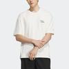 Adidas X Seebin SS23 Graphic Embossed Tee with Letter Embroidery Detail Men Tops Pink White IA8177